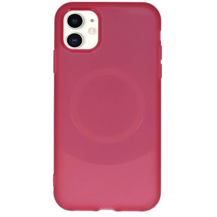 BUĞZ İphone 11 Kılıf Maya Karbon Kapak - Bordo