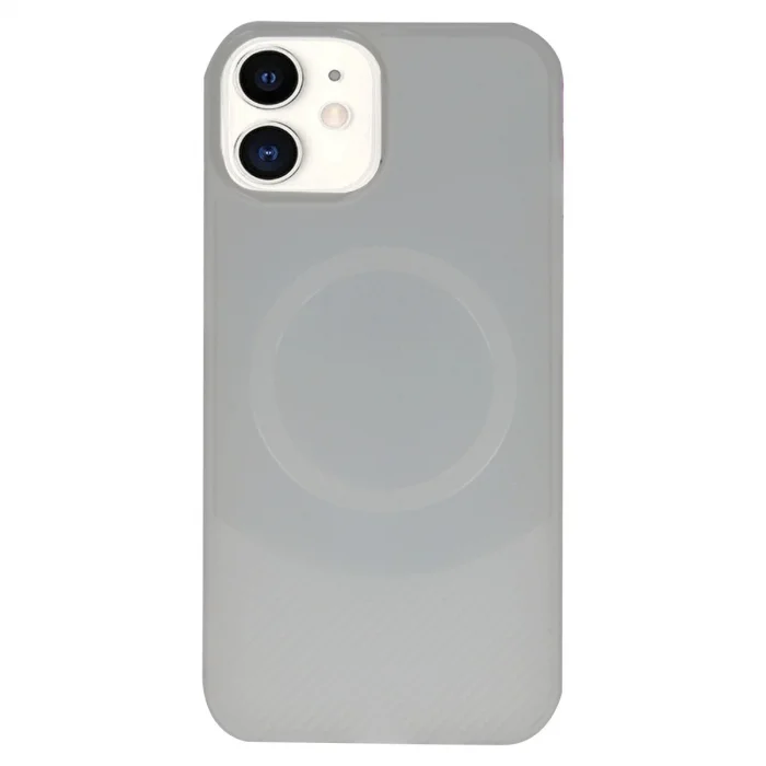 BUĞZ İphone 11 Kılıf Maya Karbon Kapak - Gri