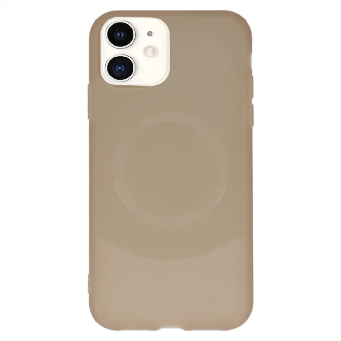 BUĞZ İphone 11 Kılıf Maya Karbon Kapak - Kahverengi