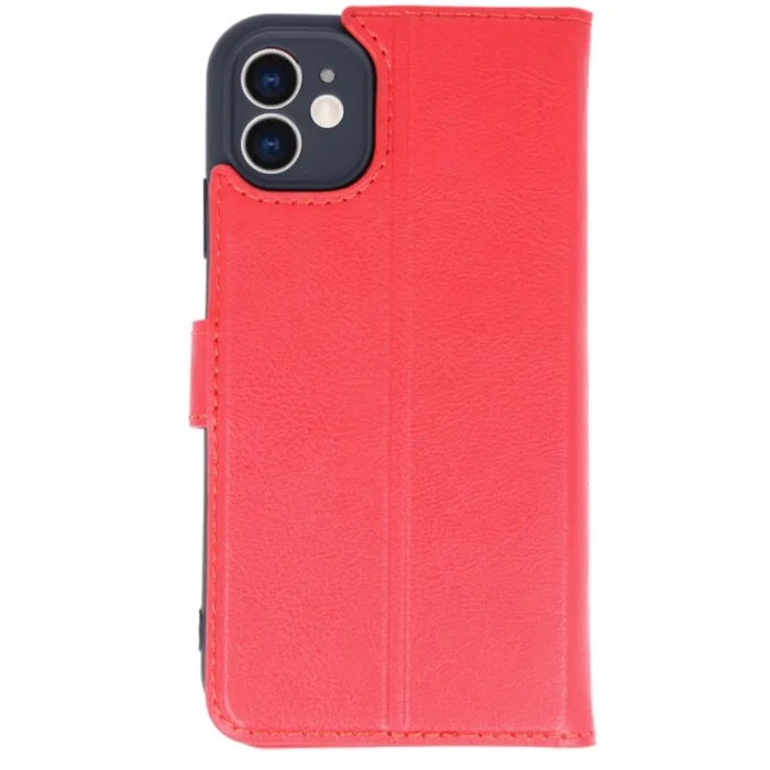 BUĞZ İphone 11 Kılıf Trend S Plus Kapaklı Kılıf - Kırmızı