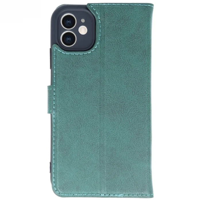 BUĞZ İphone 11 Kılıf Trend S Plus Kapaklı Kılıf - Yeşil