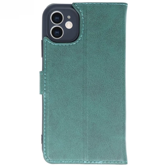 BUĞZ İphone 11 Kılıf Trend S Plus Kapaklı Kılıf - Yeşil