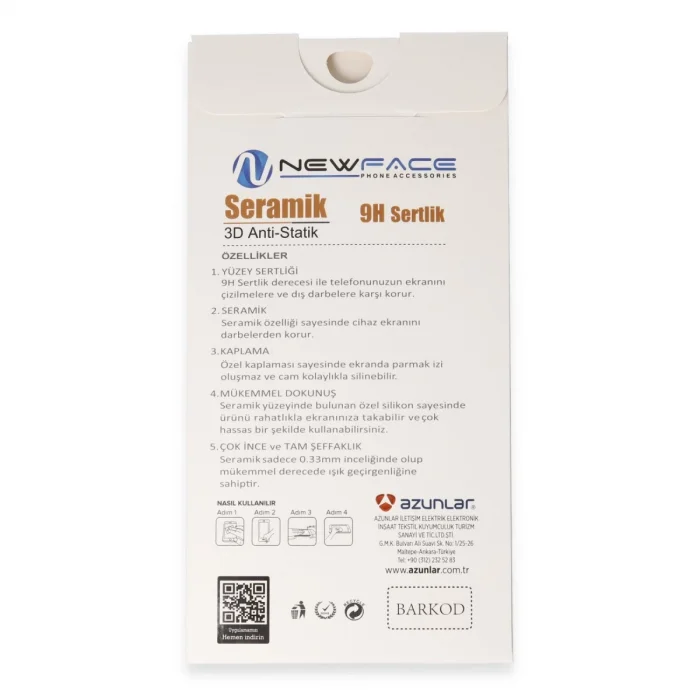 BUĞZ İphone 11 Pro 3d Antistatik Mat Seramik Nano Ekran Koruyucu