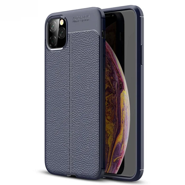 BUĞZ İphone 11 Pro Kılıf Auto Focus Kapak - Lacivert