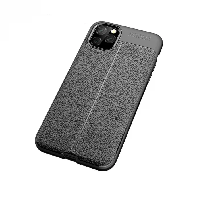 BUĞZ İphone 11 Pro Kılıf Auto Focus Kapak - Siyah