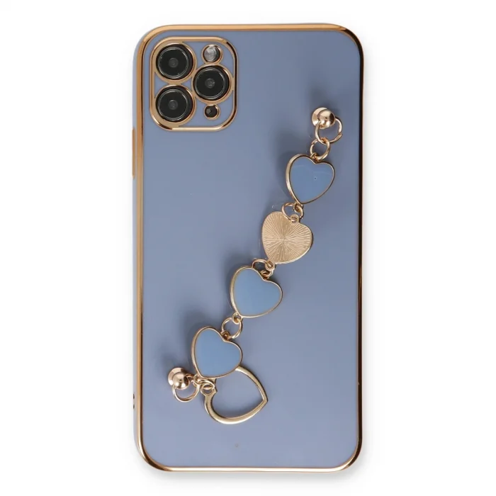 BUĞZ İphone 11 Pro Kılıf Esila Silikon - Gri