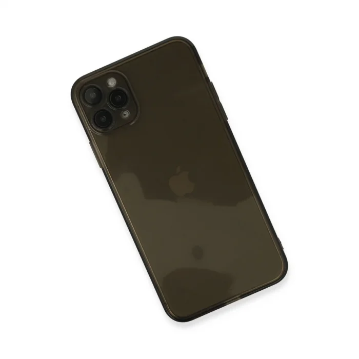 BUĞZ İphone 11 Pro Kılıf Fly Lens Silikon - Siyah