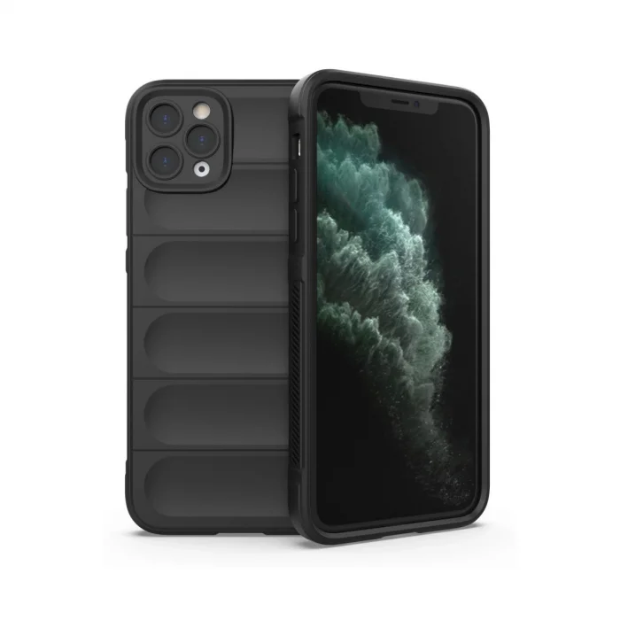 BUĞZ İphone 11 Pro Kılıf Optimum Silikon - Siyah