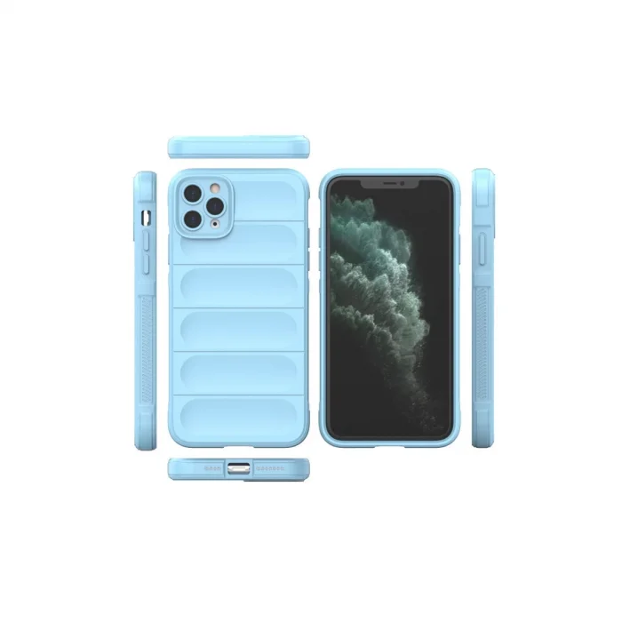 BUĞZ İphone 11 Pro Kılıf Optimum Silikon - Sky Blue