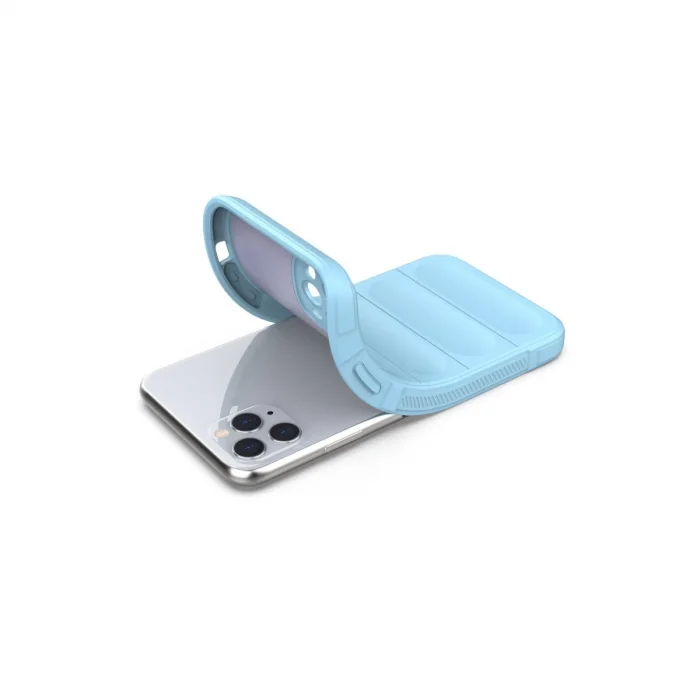 BUĞZ İphone 11 Pro Kılıf Optimum Silikon - Sky Blue