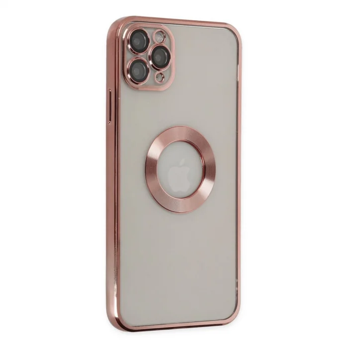 BUĞZ İphone 11 Pro Kılıf Slot Silikon - Rose Gold