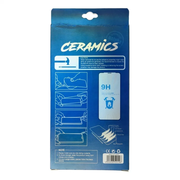 BUĞZ İphone 11 Pro Max 34d Izgaralı Cam