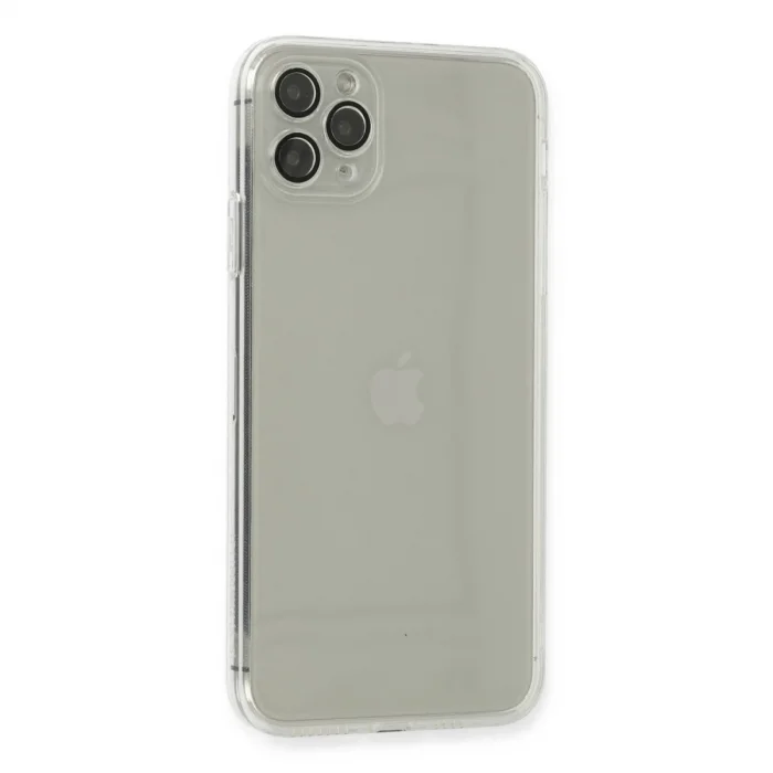 BUĞZ İphone 11 Pro Max Kılıf Fly Lens Silikon - Şeffaf