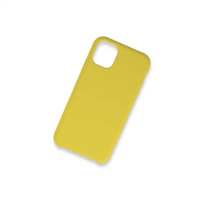 BUĞZ İphone 11 Pro Max Kılıf Lansman Legant Silikon - Sarı