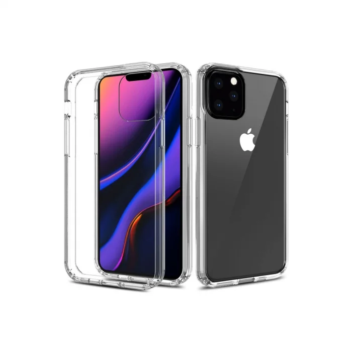 BUĞZ İphone 11 Pro Max Kılıf Lüx Şeffaf Silikon