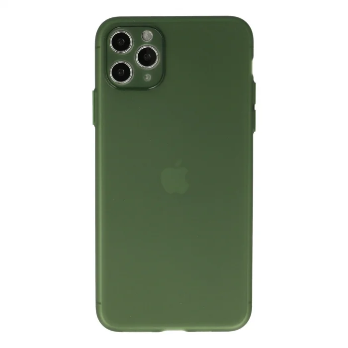 BUĞZ İphone 11 Pro Max Kılıf Puma Silikon - Yeşil