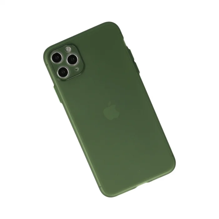 BUĞZ İphone 11 Pro Max Kılıf Puma Silikon - Yeşil