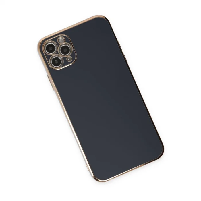 BUĞZ İphone 11 Pro Max Kılıf Volet Silikon - Siyah