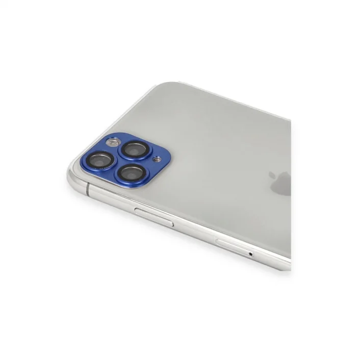 BUĞZ İphone 11 Pro Max Pers Alüminyum Kamera Lens - Lacivert