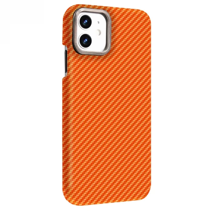 BUĞZ İphone 11 Vega Magsafe Kapak - Turuncu