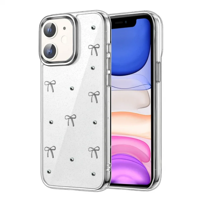 BUĞZ İphone 12 Fiyonk Desenli Kapak - Desen 5