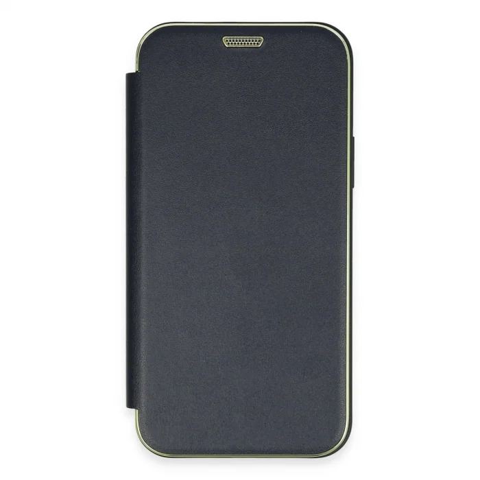 BUĞZ İphone 12 Kılıf Dolpin Kapaklı - Lacivert