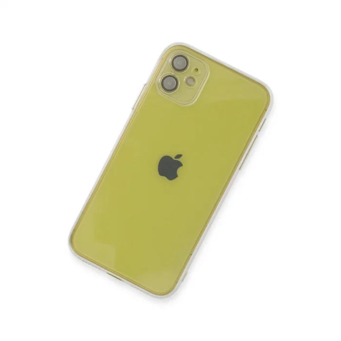 BUĞZ İphone 12 Kılıf Fly Lens Silikon - Şeffaf