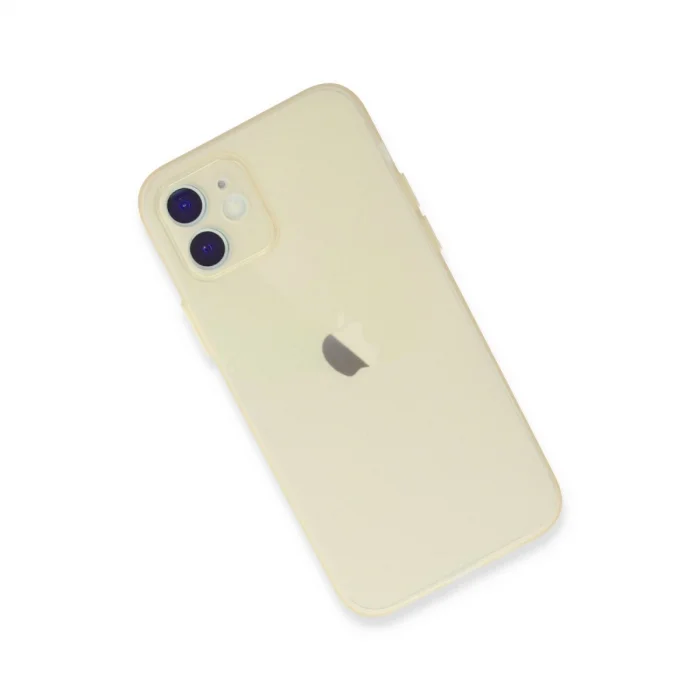 BUĞZ İphone 12 Kılıf Puma Silikon - Gold