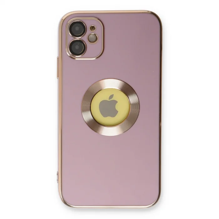 BUĞZ İphone 12 Kılıf Store Silikon - Mor