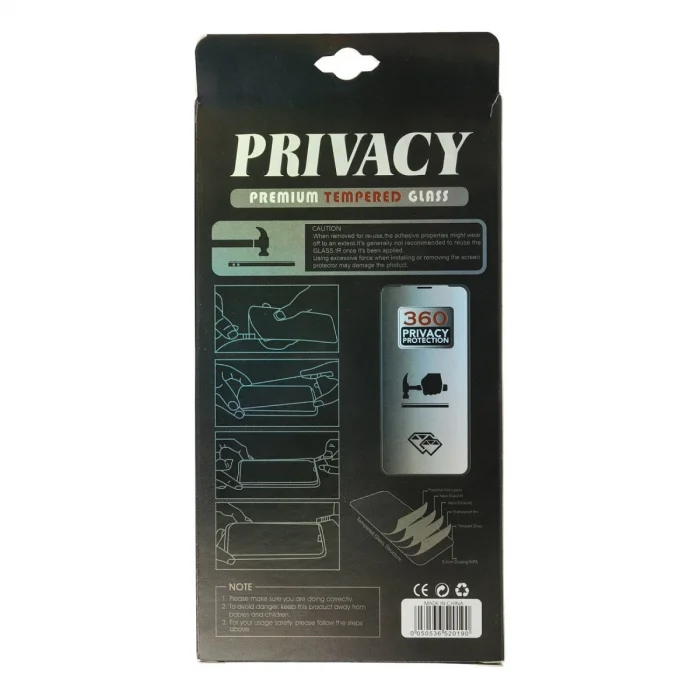 BUĞZ İphone 12 Pro 34d Hayalet Izgaralı Cam