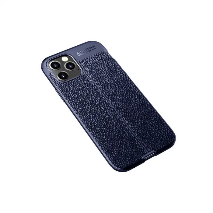 BUĞZ İphone 12 Pro Kılıf Auto Focus Kapak - Lacivert