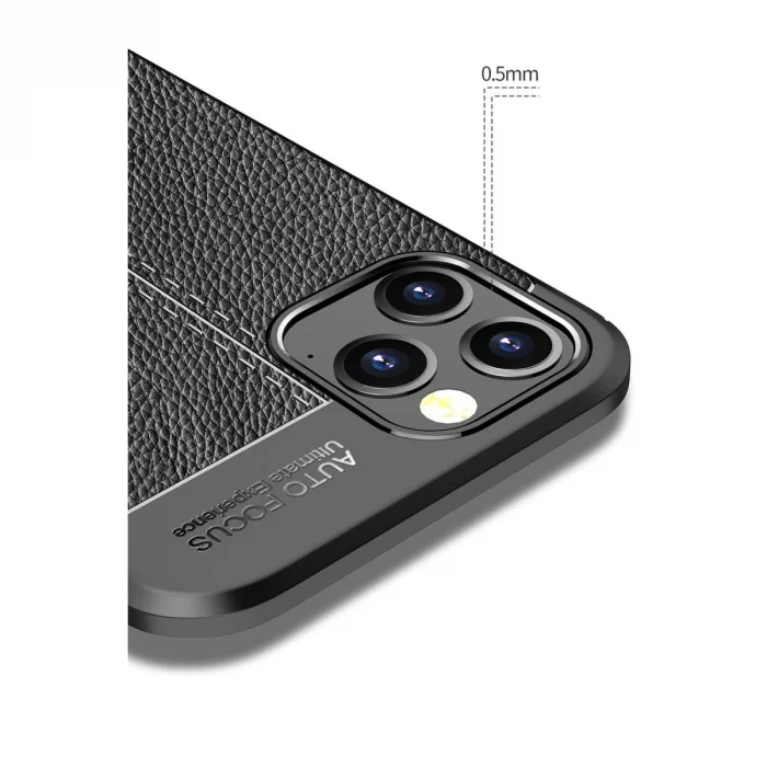 BUĞZ İphone 12 Pro Kılıf Auto Focus Kapak - Lacivert