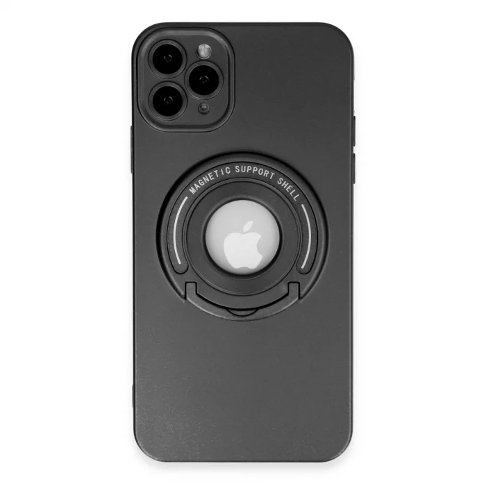 BUĞZ İphone 12 Pro Kılıf Lukka Magneticsafe Kapak - Siyah