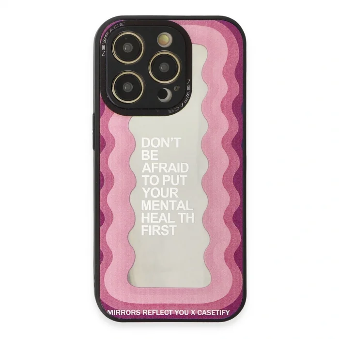 BUĞZ İphone 12 Pro Kılıf Mirror Desenli Kapak - Mirror - 11