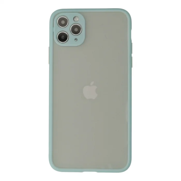 BUĞZ İphone 12 Pro Kılıf Montreal Silikon Kapak - Turkuaz