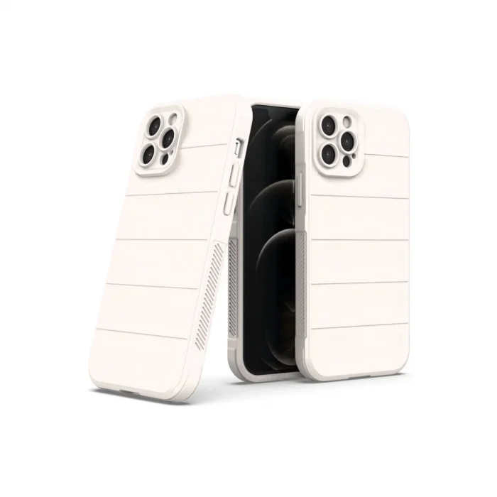 BUĞZ İphone 12 Pro Kılıf Optimum Silikon - Krem