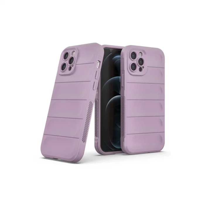 BUĞZ İphone 12 Pro Kılıf Optimum Silikon - Mor