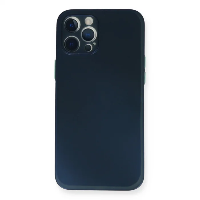 BUĞZ İphone 12 Pro Kılıf Pp Ultra İnce Kapak - Mavi