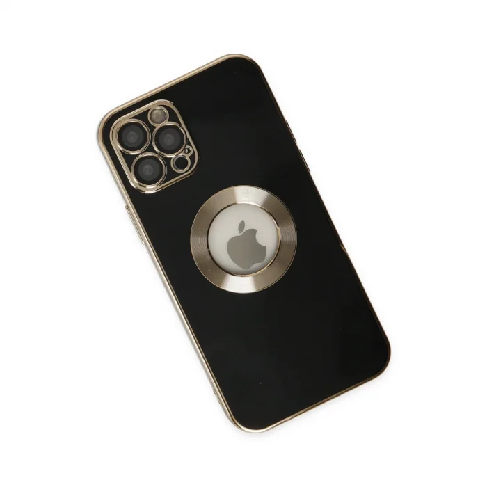 BUĞZ İphone 12 Pro Kılıf Store Silikon - Siyah