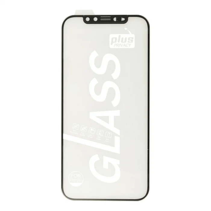 BUĞZ İphone 12 Pro Max 34d Izgaralı Cam