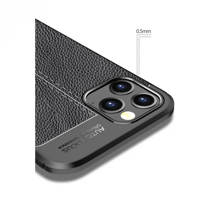 BUĞZ İphone 12 Pro Max Kılıf Auto Focus Kapak - Kırmızı