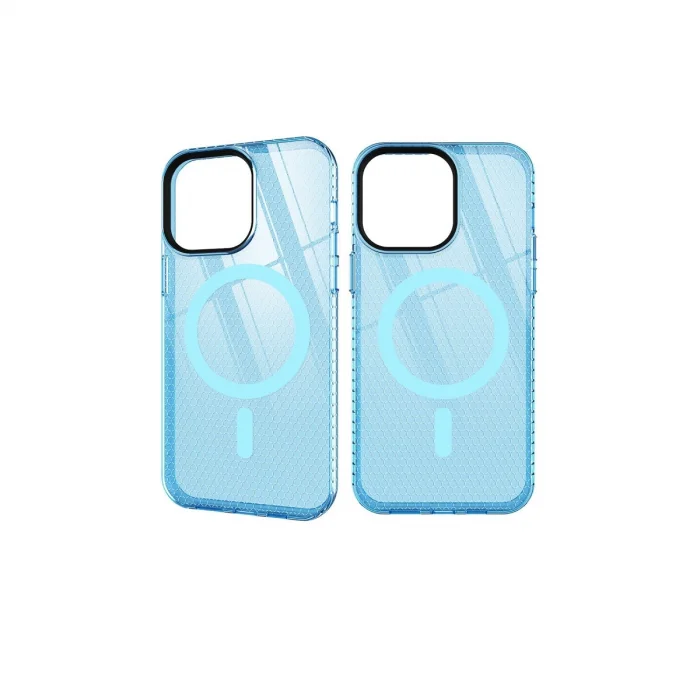 BUĞZ İphone 12 Pro Max Kılıf Beta Magneticsafe Silikon - Mavi