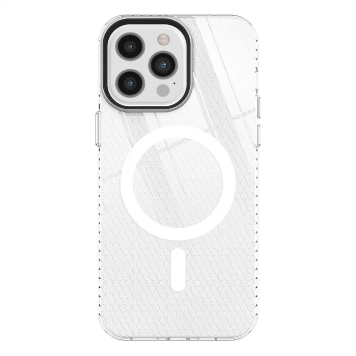 BUĞZ İphone 12 Pro Max Kılıf Beta Magneticsafe Silikon - Şeffaf