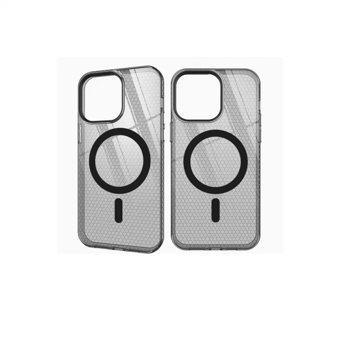 BUĞZ İphone 12 Pro Max Kılıf Beta Magneticsafe Silikon - Siyah