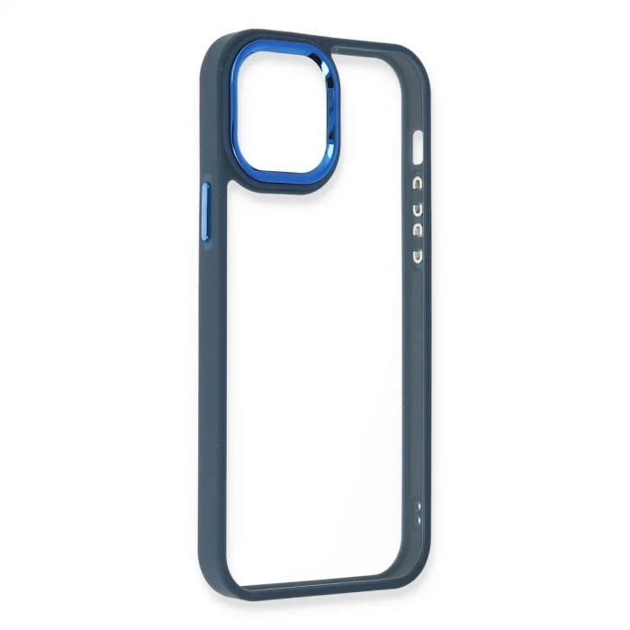 BUĞZ İphone 12 Pro Max Kılıf Dora Kapak - Mavi