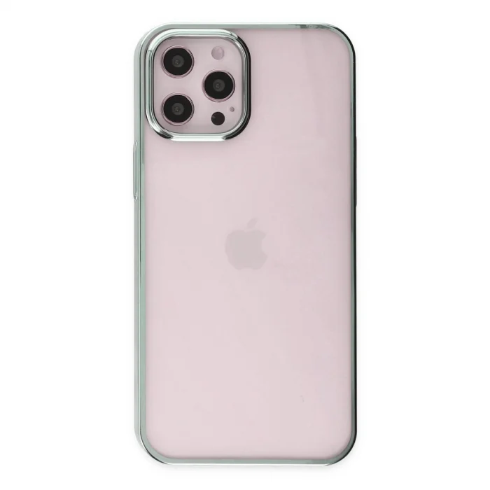 BUĞZ İphone 12 Pro Max Kılıf Element Silikon - Yeşil