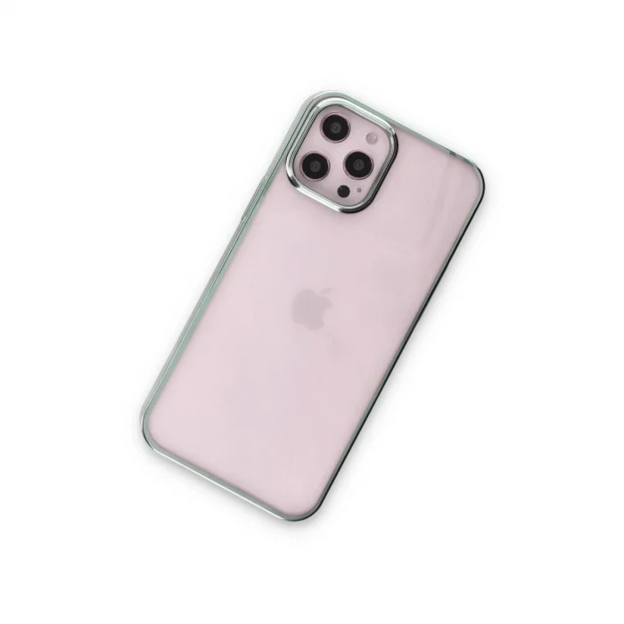 BUĞZ İphone 12 Pro Max Kılıf Element Silikon - Yeşil