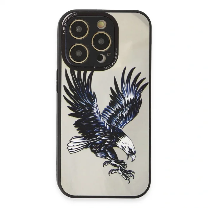 BUĞZ İphone 12 Pro Max Kılıf Mirror Desenli Kapak - Mirror - 1