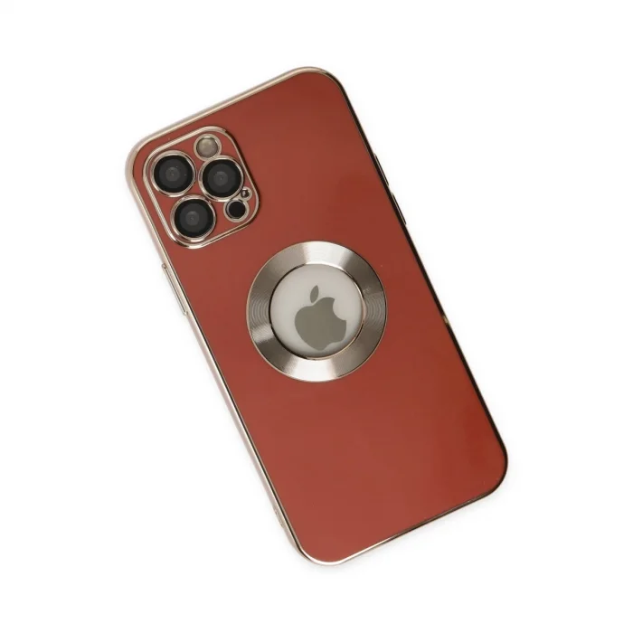 BUĞZ İphone 12 Pro Max Kılıf Store Silikon - Kırmızı