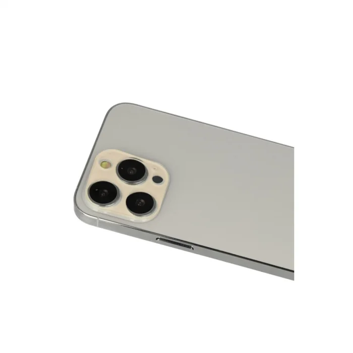 BUĞZ İphone 12 Pro Rainbow Kamera Lens Koruma Cam - Gold